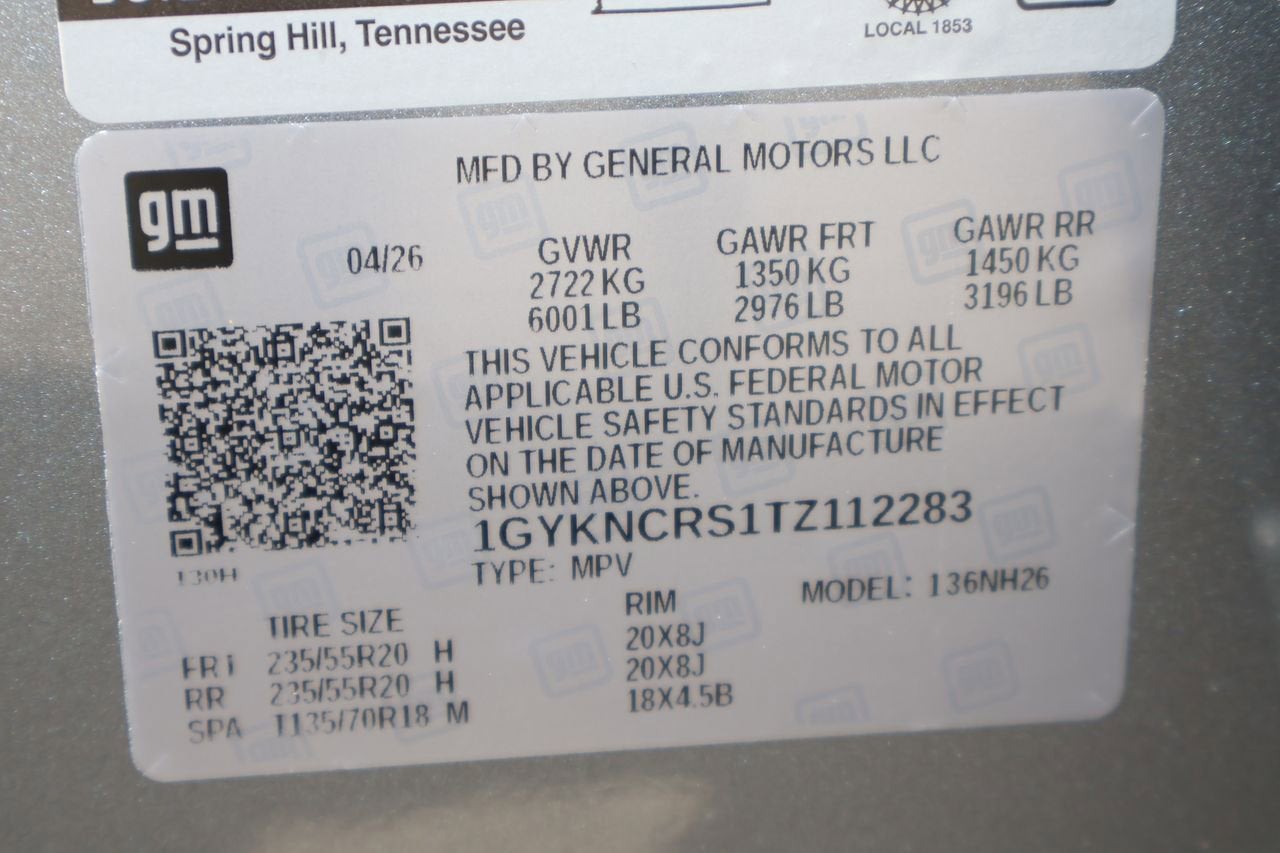 2026 Cadillac XT5 Premium Luxury