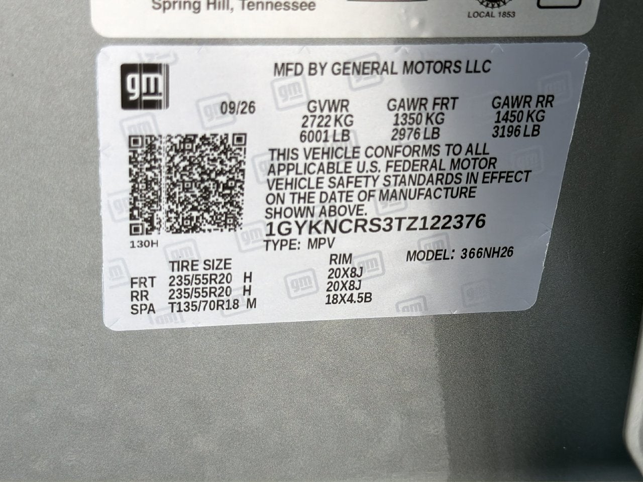 2026 Cadillac XT5 Premium Luxury