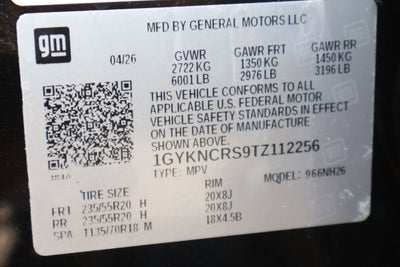 2026 Cadillac XT5 Premium Luxury