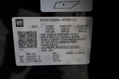 2025 Cadillac XT6 Premium Luxury