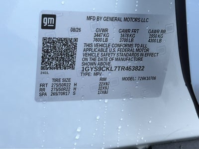 2026 Cadillac Escalade Luxury