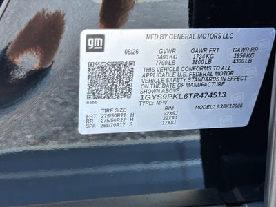 2026 Cadillac Escalade ESV Sport