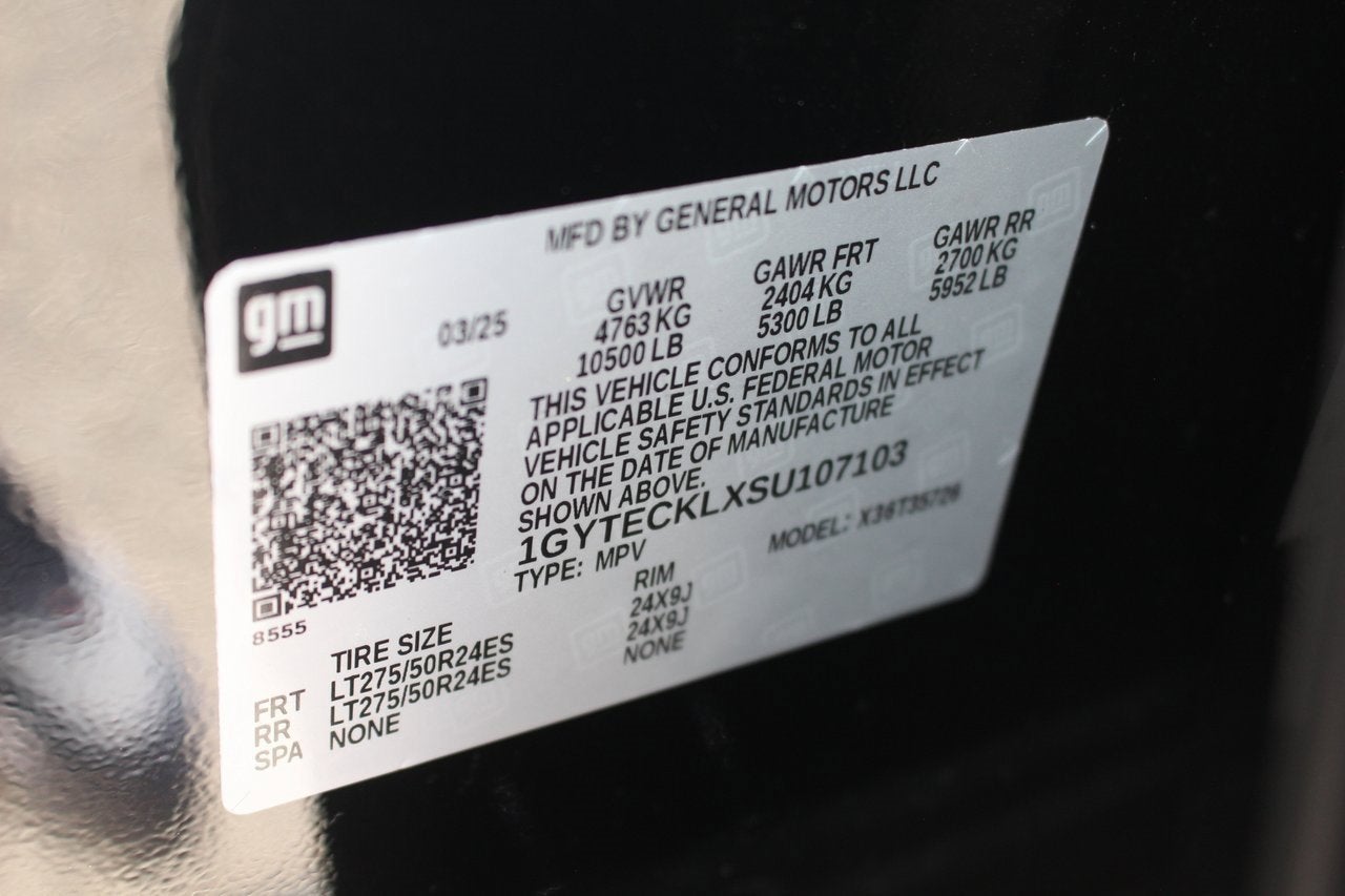 2025 Cadillac ESCALADE IQ Luxury 1