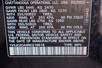 2022 Volkswagen Atlas Cross Sport 2.0T SE w/Technology