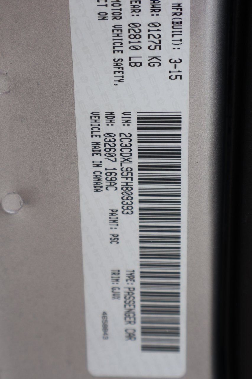 2015 Dodge Charger SRT Hellcat