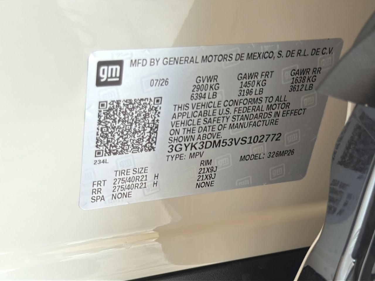 2027 Cadillac OPTIQ Premium Luxury