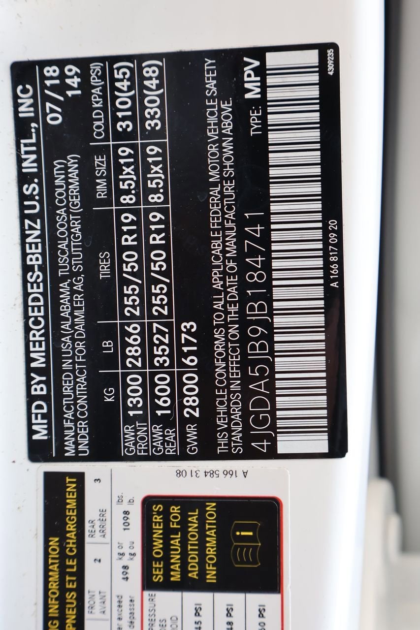 2018 Mercedes-Benz GLE GLE 350