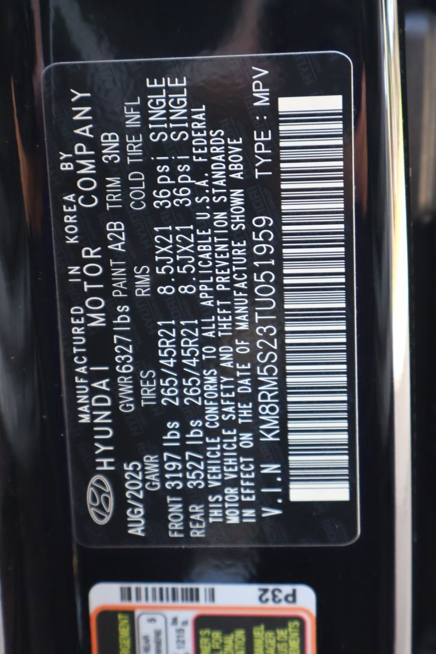 2026 Hyundai Palisade Calligraphy