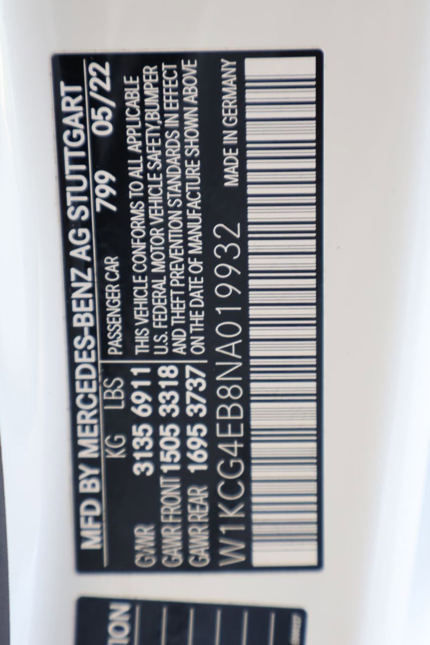 2022 Mercedes-Benz EQS EQS 580