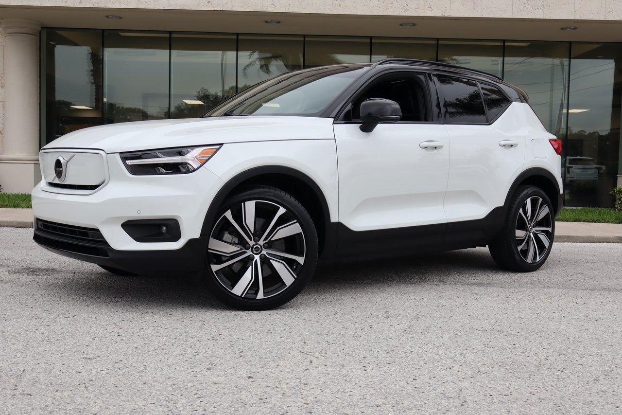 Used 2021 Volvo XC40 Recharge with VIN YV4ED3UR9M2601614 for sale in Pinellas Park, FL