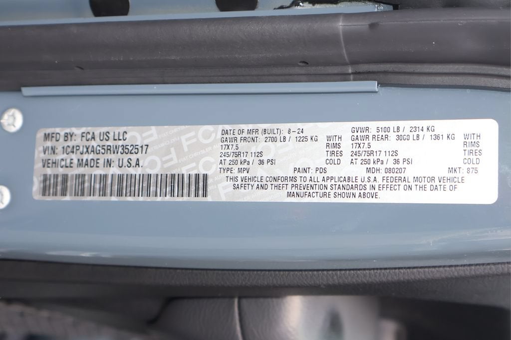 2024 Jeep Wrangler Sport