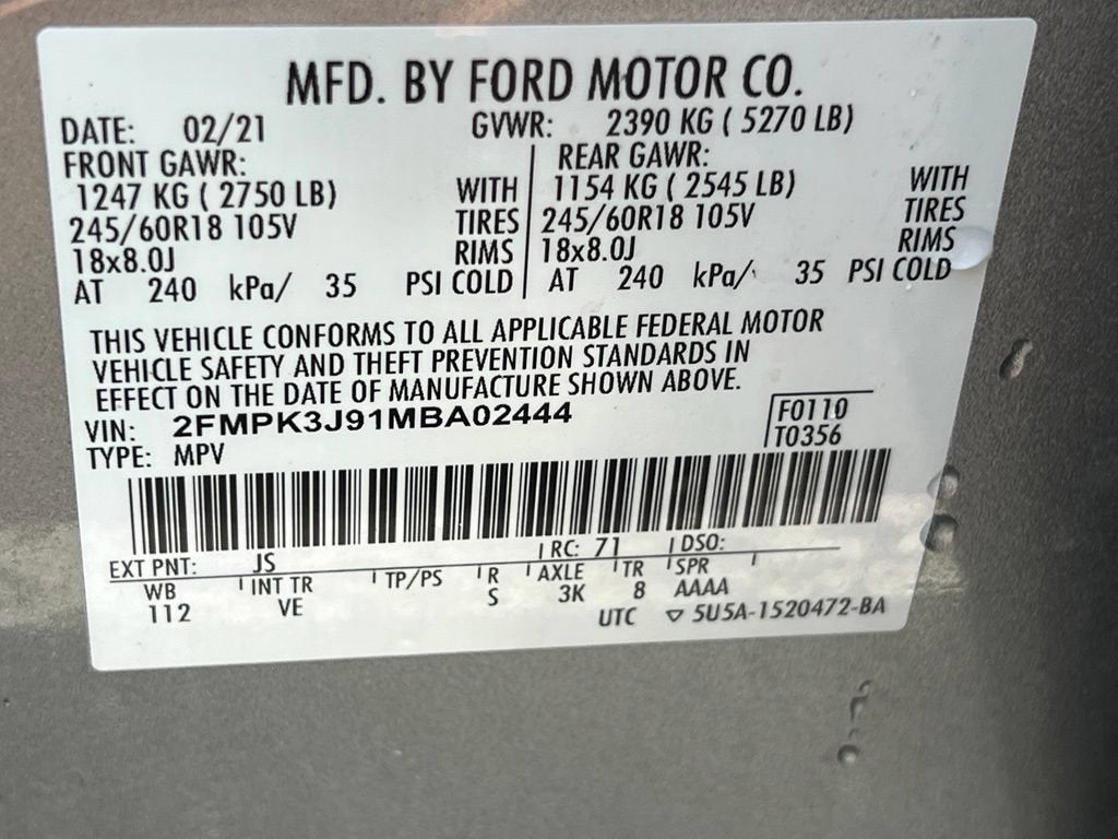 2021 Ford Edge SEL
