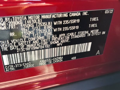 2022 Toyota RAV4 XLE Premium