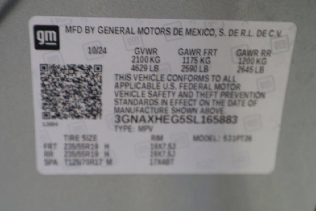 2025 Chevrolet Equinox LT