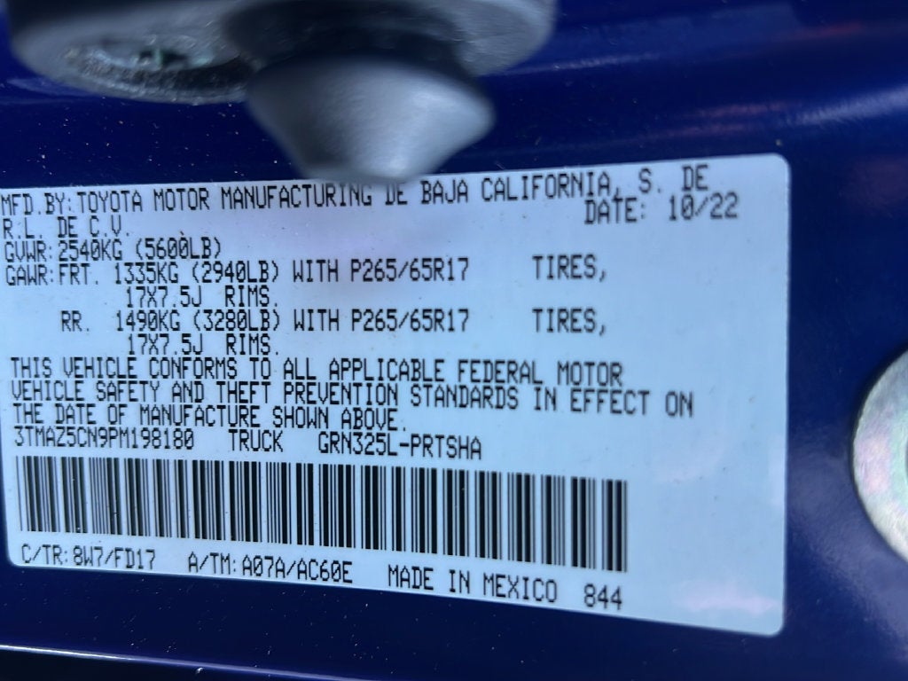 2023 Toyota Tacoma 2WD SR5