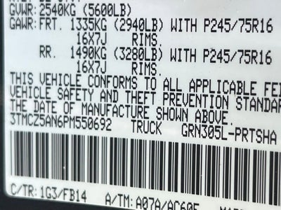 2023 Toyota Tacoma 4WD SR