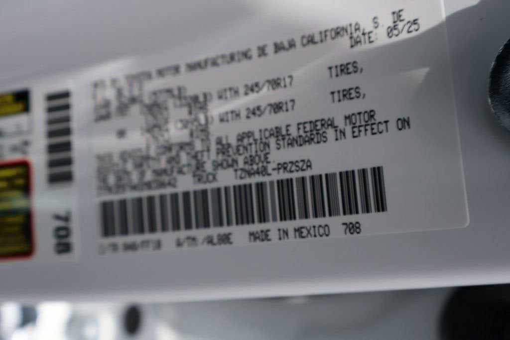 2025 Toyota Tacoma 2WD SR5