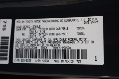 2025 Toyota Tacoma 4WD TRD Sport Hybrid