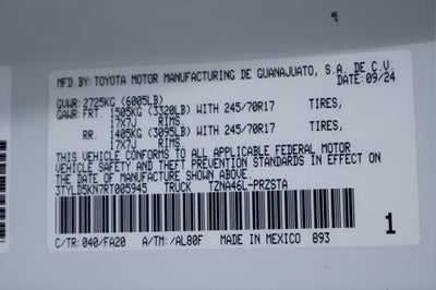 2024 Toyota Tacoma 4WD SR