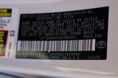 2025 Toyota Camry LE