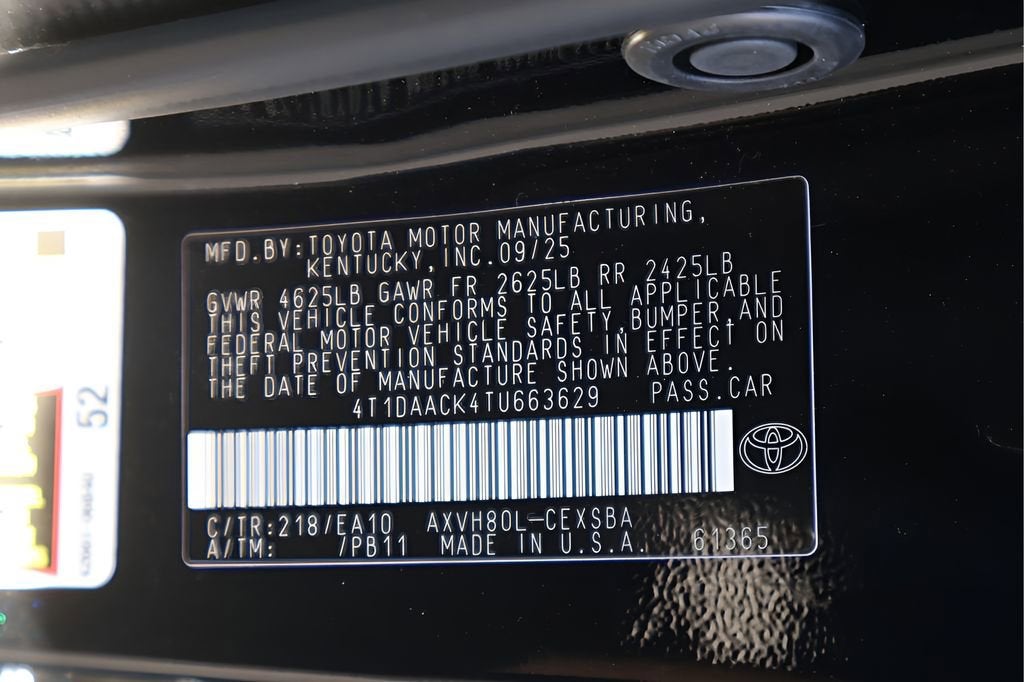 2026 Toyota Camry LE