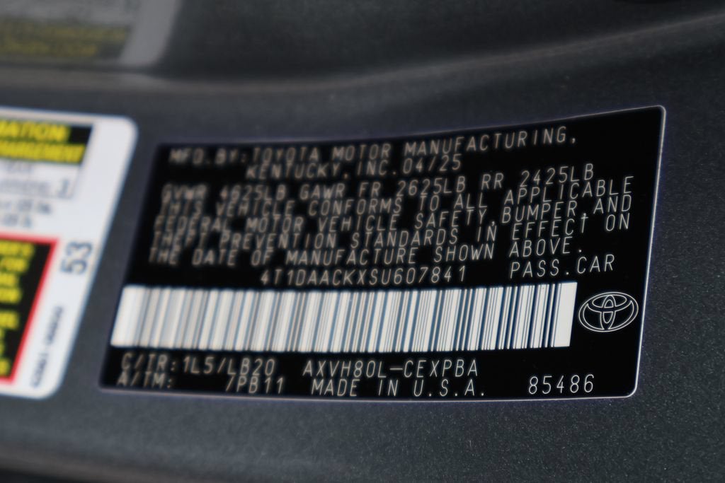 2025 Toyota Camry LE