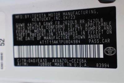 2023 Toyota Camry SE