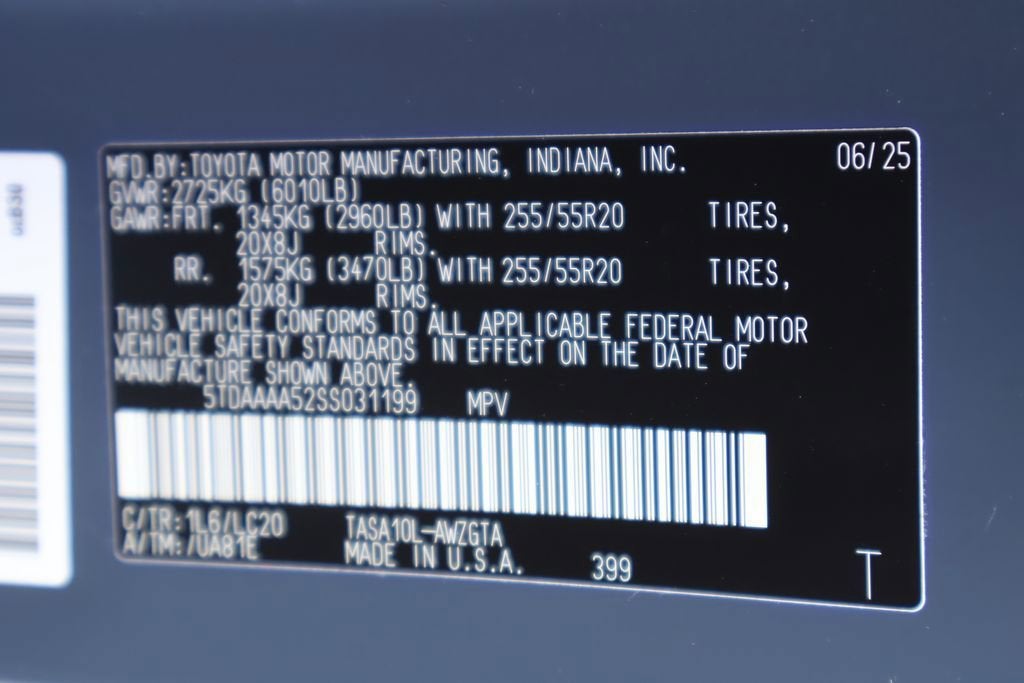 2025 Toyota Grand Highlander XLE