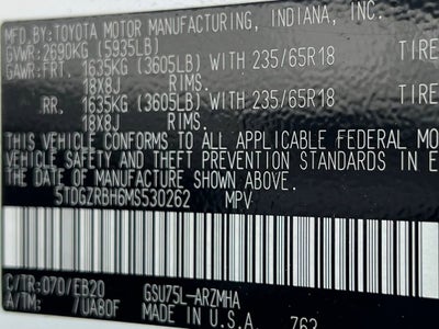 2021 Toyota Highlander XLE