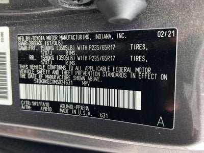 2021 Toyota Sienna LE