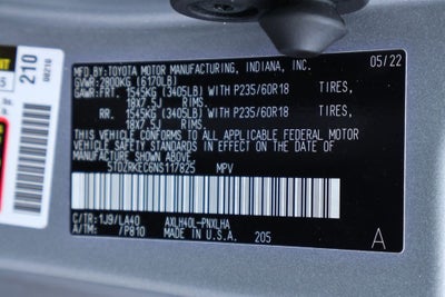 2022 Toyota Sienna Limited