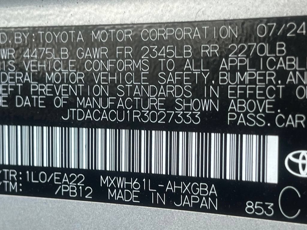 2024 Toyota Prius Prime SE