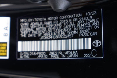 2024 Toyota Corolla Hybrid LE