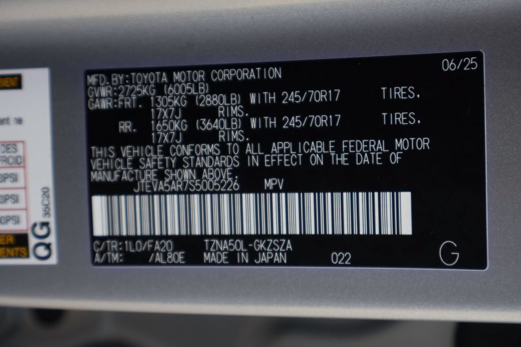 2025 Toyota 4Runner SR5
