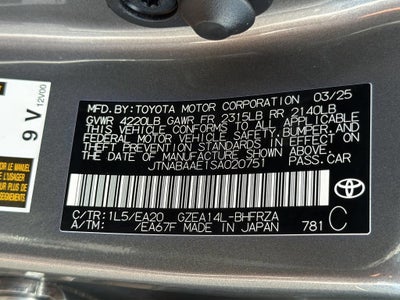 2025 Toyota GR Corolla Core