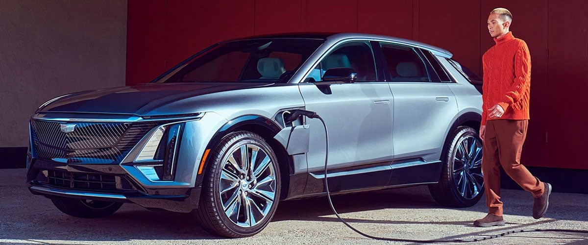 Cadillac Lyriq charging
